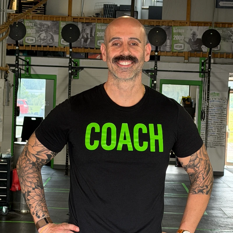 Alan Poslaiko coach at Fit2Live